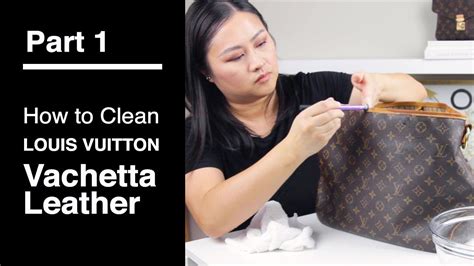 how to clean vachetta leather